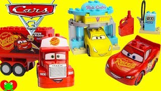 Cars 3 Movie LEGO Duplo 10846 Lightning McQueen, Cruz Ramirez, Mack Truck Gumball Surprise