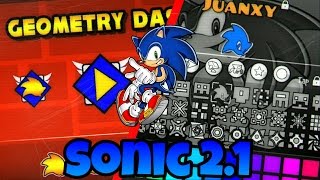LEGENDARY TEXTURE PACK - "SONIC" FOR GEOMETRY DASH 2.1 (ANDROID & STEAM)