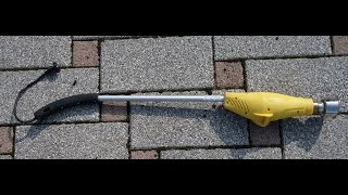 Test du Désherbeur électrique GREEN POWER de BERTHOUD