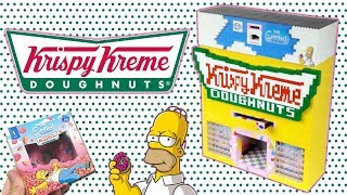 LEGO THE SIMPSONS Krispy Kreme Doughnut Vending Machine | The Simpsons D'ohnut