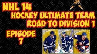 NHL 14 Hockey Ultimate Team "Road to Division 1" Episode 7