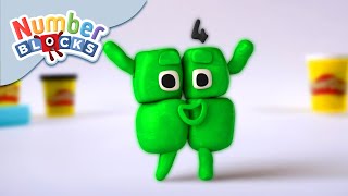 Numberblocks - Number Four | Play-Doh