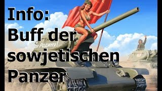Info: Buff Objekt 140, T-54, T-44, T-54 Mod.1 | World of Tanks