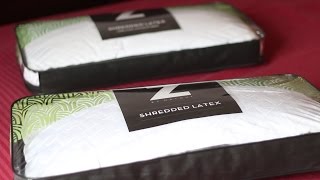 SHREDDED LATEX PILLOW with Bamboo Cover Z by Malouf