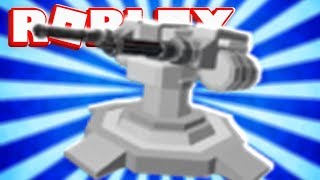 *NEW* Mounted Turret -  Roblox Tower Defense | JeromeASF Roblox