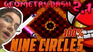 О ДАА! - "Nine Circles" 100% by Zobros |#16| Geometry Dash 2.1