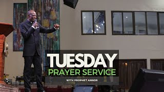 Tuesday Prayer Service with Rev. Yaw Annor