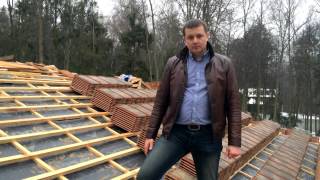 Монтаж керамической черепицы видео