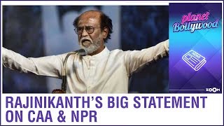 Rajinikanth backs Modi Government & SUPPORTS CAA & NPR with THIS BIG statement