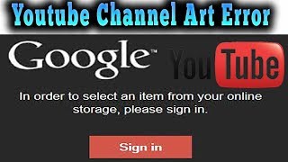 || adding channel is not working Banner OR  Error Adding Channel Art you tube ||