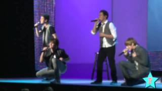 Nickeldeon's Big Time Rush Backstage Interview & Performance!