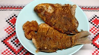 Жарим речную рыбу без костей. Суперпросто!