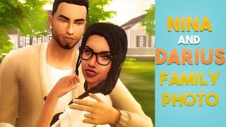 NINA AND DARIUS // The Sims 4: Speed Edit (Photoshop)