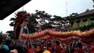 Naga Liong Barongsai 2018 di Metro Indah Mall, Bandung