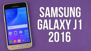 Распаковка Samsung Galaxy J1 2016 SM-J120H Gold