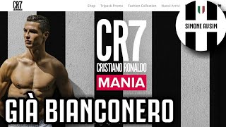 Cristiano Ronaldo e il suo sito già bianconero ||| Avsim Zoom