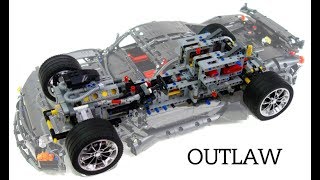 Crowkillers 2017 40th Anniversary Lego Technic Outlaw Supercar Mechanical Video