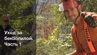 Ежедневный уход за бензопилой - Обслуживание бензопилы. Часть 1