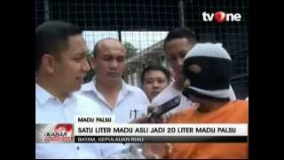Pengoplos Madu Palsu Ditangkap Polisi di Batam