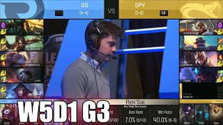 Origen vs Splyce | Week 5 Day 1 S6 EU LCS Spring 2016 | OG vs SPY G1 W5D1