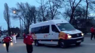 Олимпийский огонь в Шахтах! Шахты, ул. Маяковского.