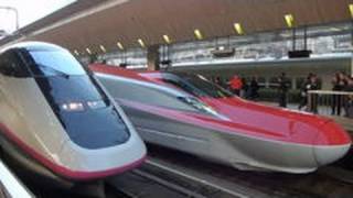 新幹線E6系＋E5系試運転 〜新旧『こまち』が東京駅で共演〜