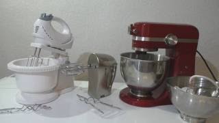Мои помощники на кухне / Обзор моих миксеров My helpers in the kitchen / Overview my Mixer