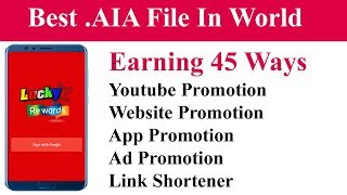 New High Quality AIA File | Best Free AIA Project File | Makeroid Project File Lucky Rewards