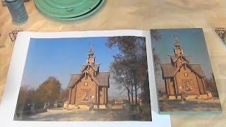 Перевод изображения, фотографии на дерево и мебель. Супер просто