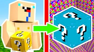 НУБЫ ПРОТИВ ЛАКИ БЛОКОВ В МАЙНКРАФТ ! ТРОЛЛИНГ НУБИКА В MINECRAFT ! НУБ БЛОКИ , БЛОК ДЕТИ ДЕВУШКА
