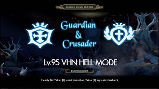 HeatWave Volcano Nest HELL MODE [Lv.95] Guardian & Crusader 【DNINA】