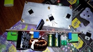 1200 Вт 20A DC-DC Повышающий Преобразователь Step Up ремонт №1, IRF3808 тест