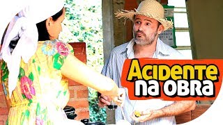 ACIDENTE NA OBRA - PARAFUSO SOLTO