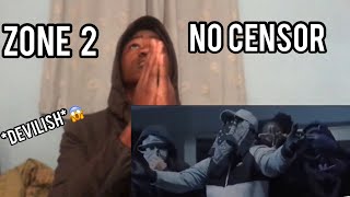 (Zone 2/YPB) UnrulyBad X Karma X Trizzac X Bgody X LR X Kwengface - No Censor (Music Video) REACTION