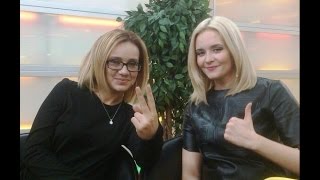 "Оранжевое утро". Александра Воробьева и Валентина Бирюкова