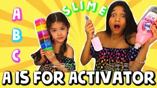 Making Slime in Alphabetical Order!!