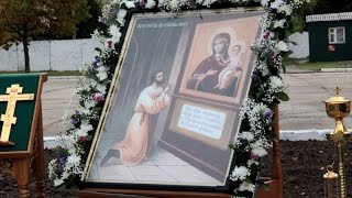В Десногорске в колонии-поселении был заложен камень в основание нового храма