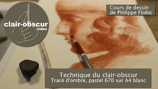 clair-obscur.video - Exercice sur le clair-obscur : "Modèle : Gloria Swanson"