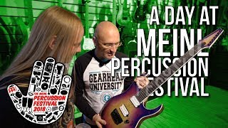 A day at the Meinl Percussion Festival with cool people!