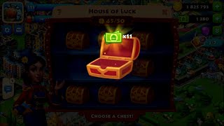 TOWNSHIP :LEVEL 111 OPENING 30 LUCKY CHESTS