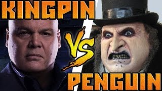 Кто кого? #49 Kingpin (Marvel) vs Penguin (DC)