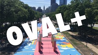 From parking lot to park: Eakins Oval in Philadelphia gets a summer makeover