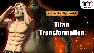 Attack on Titan 2 Final Battle - Titan Transformation Highlight