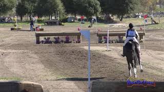 078XC Kristin Terris on Rathcash Olympia SR Training Cross Country Galway Downs Feb. 2020