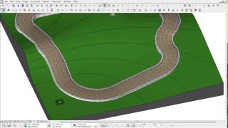 3DMD Polyline Pathway Archicad Object
