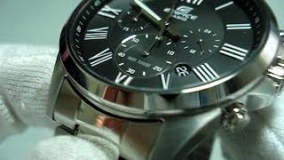 Часы Casio Edifice EFV-500D-1A обзор и настройка