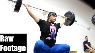 FULL DAY OF OLYMPIC WEIGHTLIFTING (RAW)