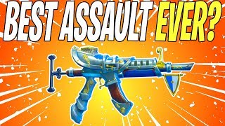 BEST ASSAULT RIFLE IN THE GAME? Hemlock All Legendary Perks Review | Fortnite Save The World
