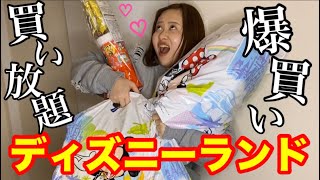 ディズニーランドで買い放題したら幸福感に包まれて昇天した。