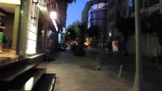 Стамбул Район Laleli поздним вечером